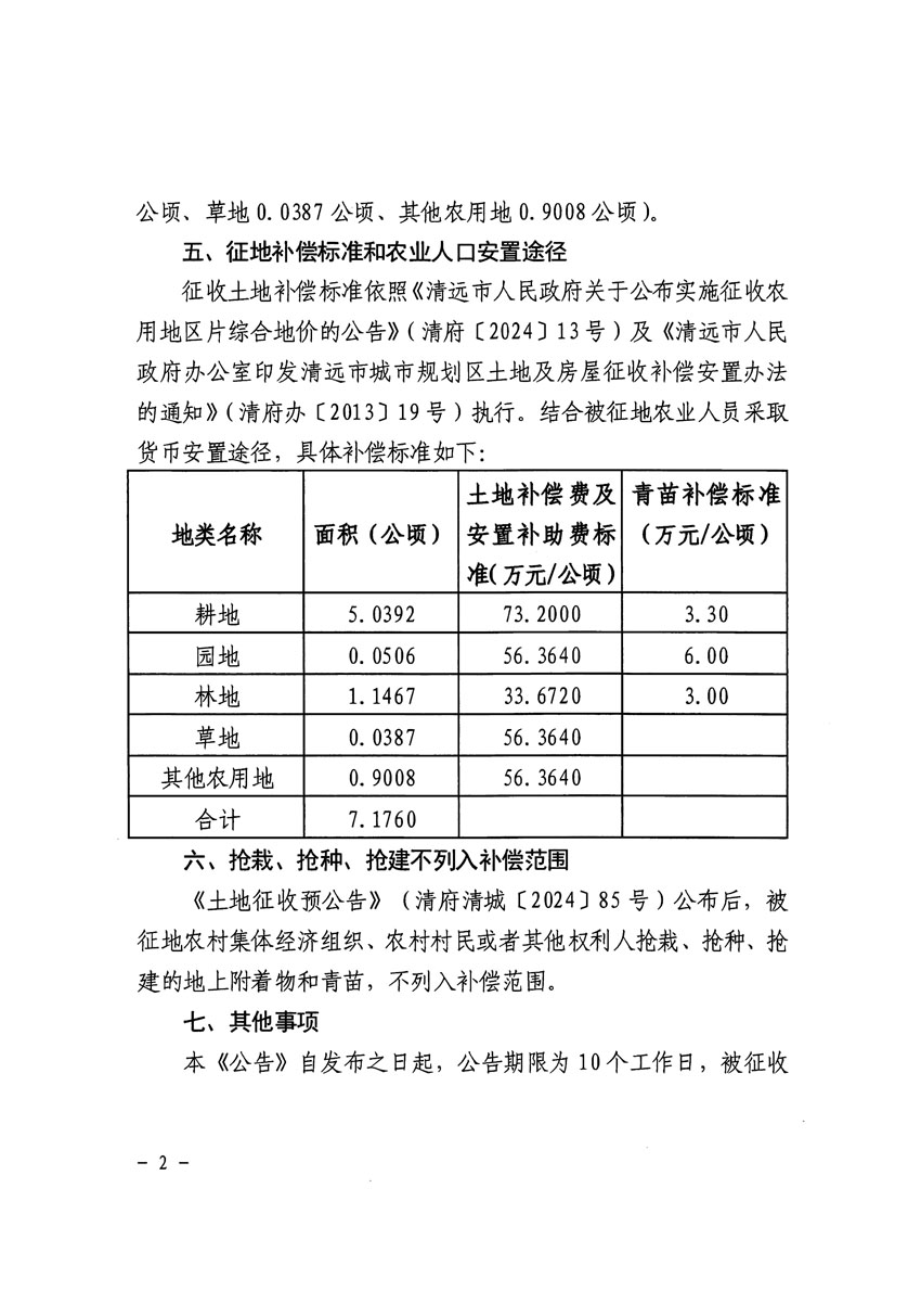 清遠市清城區(qū)2024年度第四批次城鎮(zhèn)建設(shè)用地征收土地公告（清府清城[2024]127號）_頁面_2.jpg